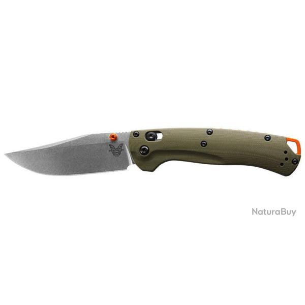 Couteau pliant Benchmade Taggedout CPM S45VN 15536 acier CPM - Vert