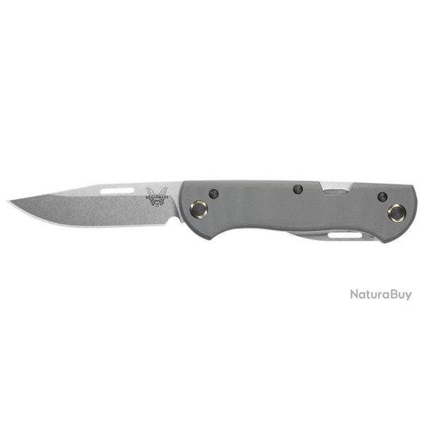 Couteau pliant Benchmade Weekender 317 acier CPM S30V - Gris