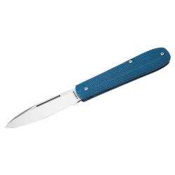 Couteau pliant Boker Coffin Handle Micarta acier Magnacut - Bleu