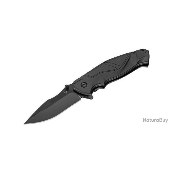 Couteau pliant Boker Magnum Advance All Black Pro acier 440C - Noir