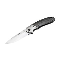 Couteau pliant Boker Magnum Advance Pro EDC acier 440C (Inox) - Gris et noir