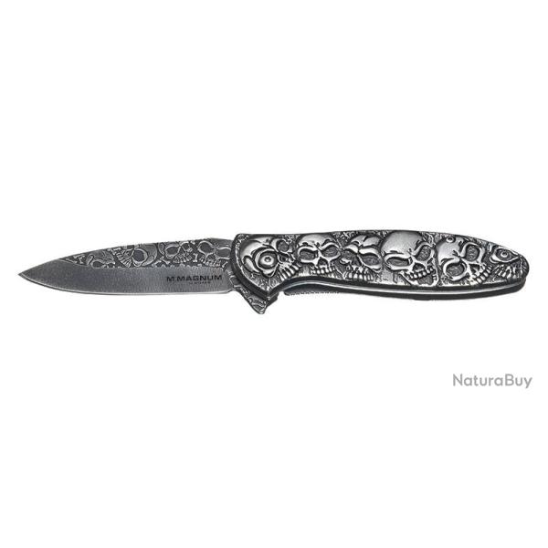 Couteau pliant Boker Magnum Dia de los Muertos acier 440A - Gris