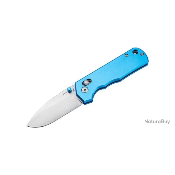 Couteau pliant Boker Magnum Rockstub Blue Elox 14C28N - Bleu