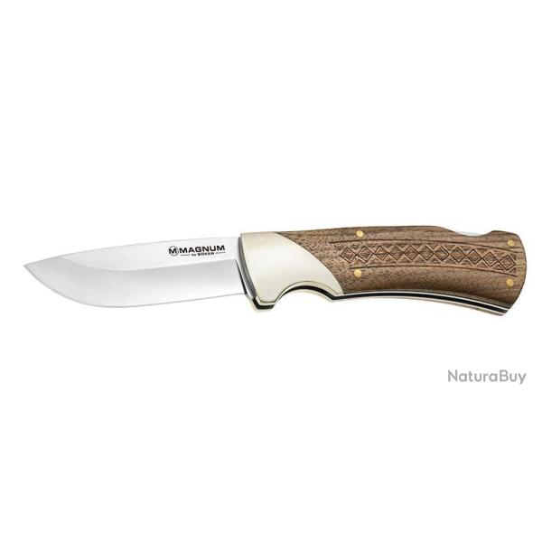 Couteau pliant Boker Magnum Woodcraft acier 440A lame 88 mm - Autre