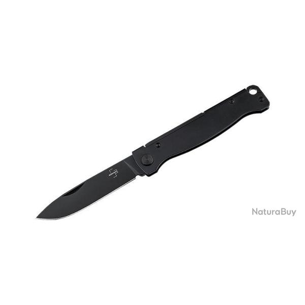 Couteau pliant Boker Plus Atlas All Black acier 12C27 - Noir