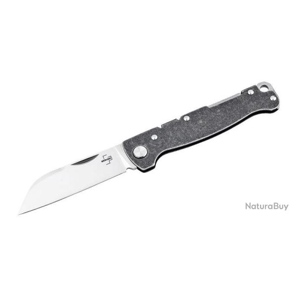 Couteau pliant Boker Plus Atlas Backlock Sheepfoot acier D2 - Autre