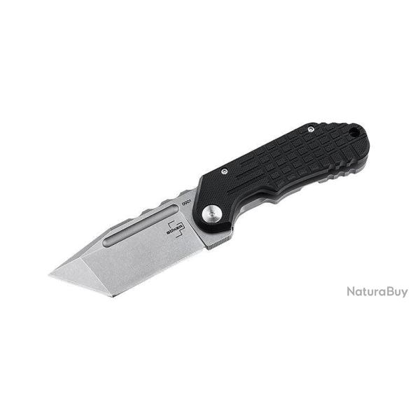 Couteau pliant Boker Plus Dvalin Folder Tanto acier D2 - Noir