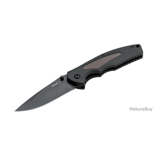 Couteau pliant Boker Plus Gemini NGA Black Coyote acier D2 - Autre