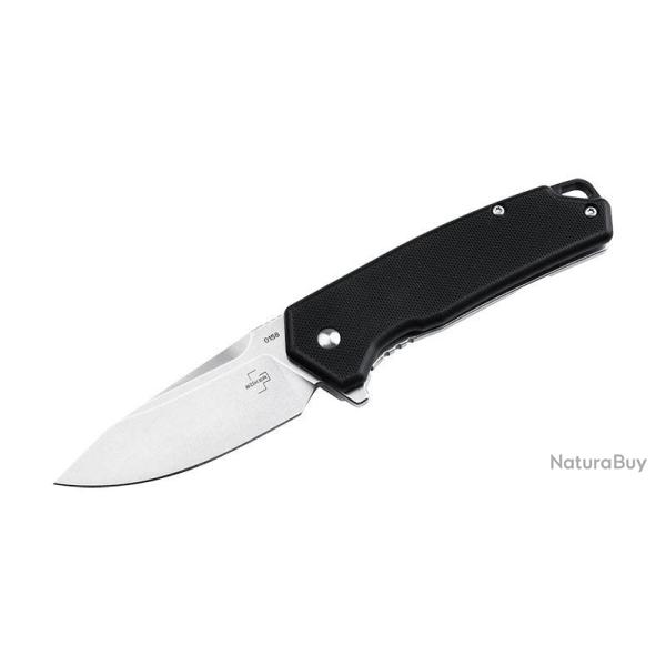 Couteau pliant Boker Plus Gemtek Black G10 acier D2 lame 72 mm - Noir et gris