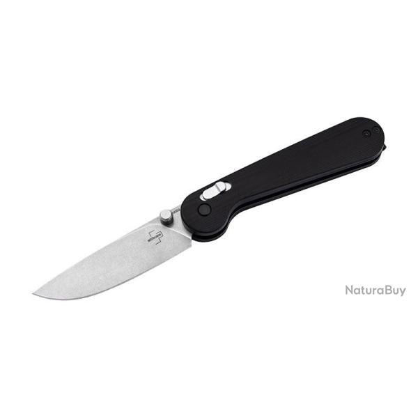 Couteau pliant Boker Plus Hebdo acier Nitro-V lame 72 mm - Noir