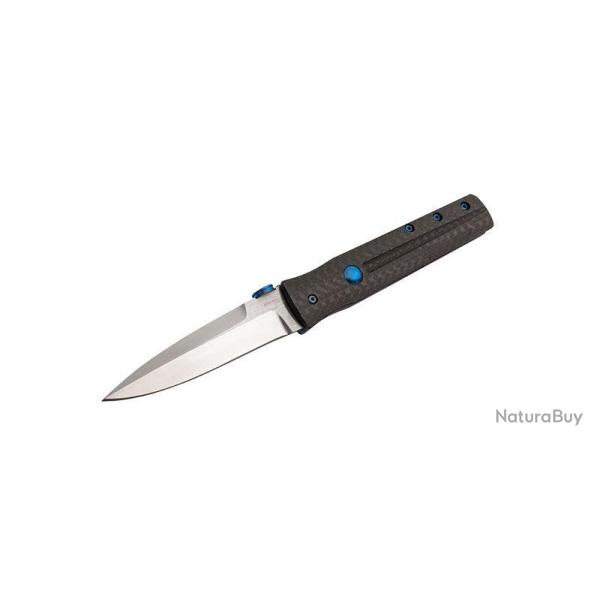 Couteau pliant Boker Plus Icepick Dagger acier VG10 lame 82 mm - Noir et bleu