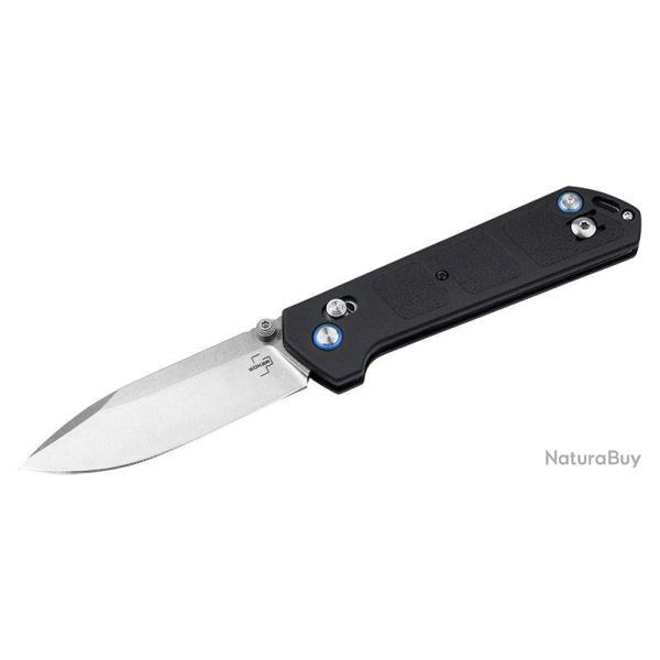 Couteau pliant Boker Plus Kihon DC 2.0 acier D2 lame 82 mm - Noir