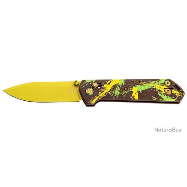 Couteau pliant Boker Plus Kihon Dubai Chocolate acier D2 - Autre