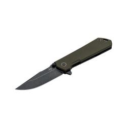 Couteau pliant Boker Plus Kihon OD Assist acier D2 lame 85 mm - Vert