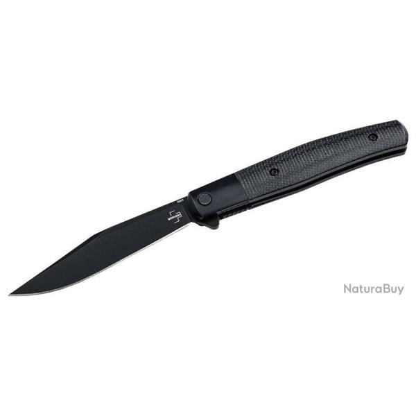 Couteau pliant Boker Plus Modern Stockmann acier Nitro-V - Noir
