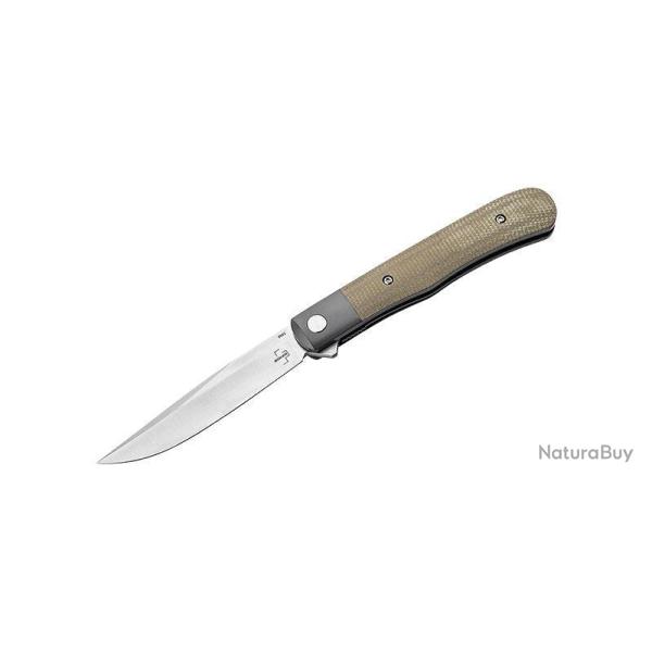 Couteau pliant Boker Plus Modern Trapper Uno acier Nitro-V - Autre