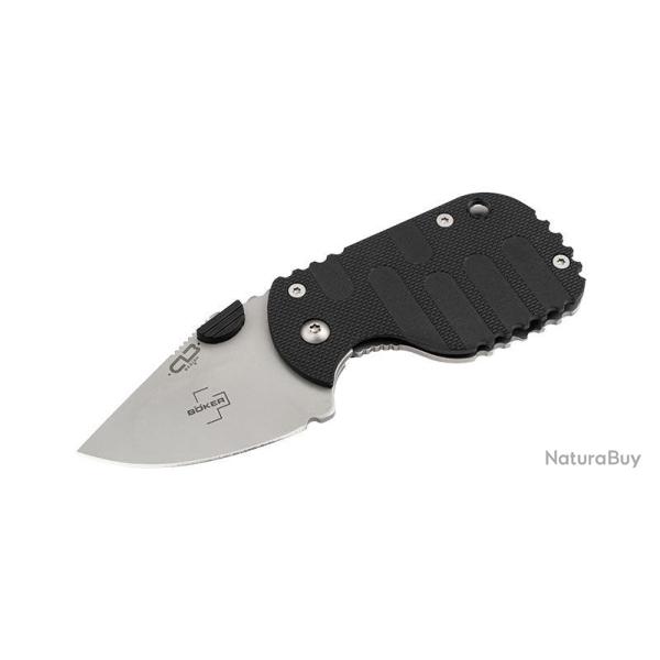 Couteau pliant Boker Plus Subcom 2.0 acier D2 lame 58 mm - Noir