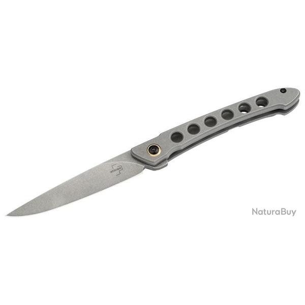 Couteau pliant Boker Plus Urban Spillo acier 440C (Inox) - Gris