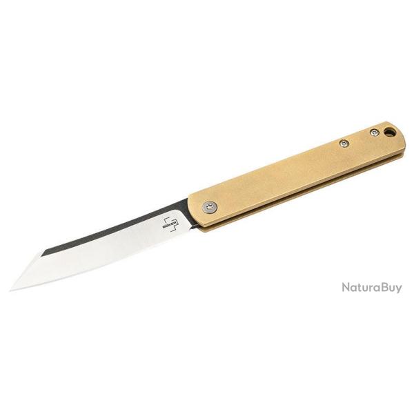 Couteau pliant Boker Plus Zenshin 42 Brass acier 440C (Inox) - Noir