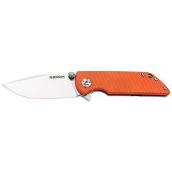 Couteau pliant Boker Sherman EDC II G10 Orange acier Magnacut - Autre