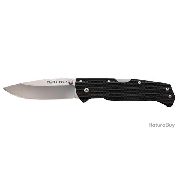 Couteau pliant Cold Steel Air Lite acier AUS10A lame 89 mm - Noir / Drop point