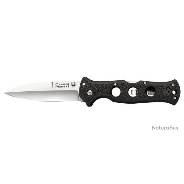 Couteau pliant Cold Steel Counter Point I acier AUS10A - Noir