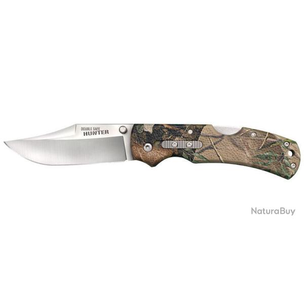 Couteau pliant Cold Steel Double Safe Hunter acier 8Cr13MoV - Camouflage