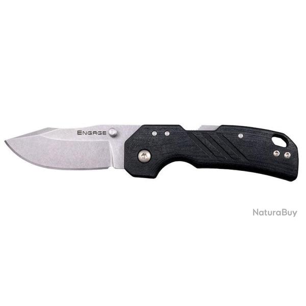 Couteau pliant Cold Steel Engage 64 mm acier 4116SS lame 64 mm - Noir
