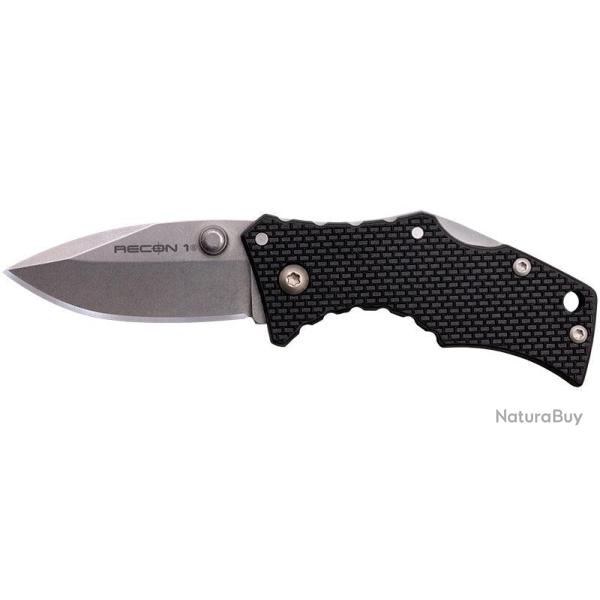 Couteau pliant Cold Steel Micro Recon 1 Spear Point - Noir