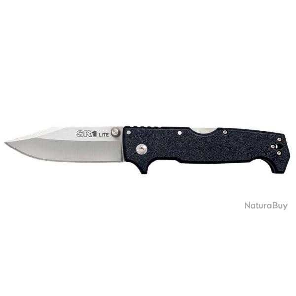 Couteau pliant Cold Steel SR1 Lite acier 8Cr14MoV lame 102 mm - Noir / Clip point