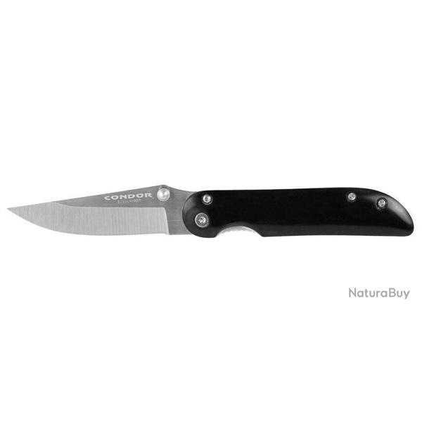 Couteau pliant Condor Wendigo Folder acier 1095 High Carbon - Noir