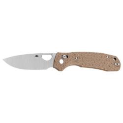 Couteau pliant Honey Badger Large Crossbolt acier 8Cr13MoV - Tan