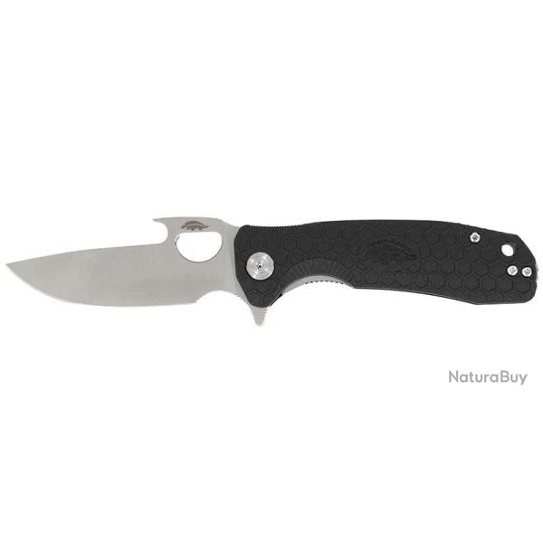 Couteau pliant Honey Badger Large Opener acier 8Cr13MoV - Noir