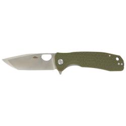 Couteau pliant Honey Badger Large Tanto acier 8Cr13MoV - Vert