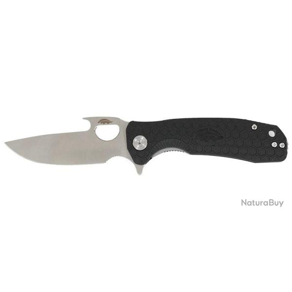 Couteau pliant Honey Badger Medium Opener acier 8Cr13MoV - Noir