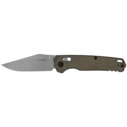 Couteau pliant Kershaw Bel air 6106 acier CPM MagnaCut - Kaki