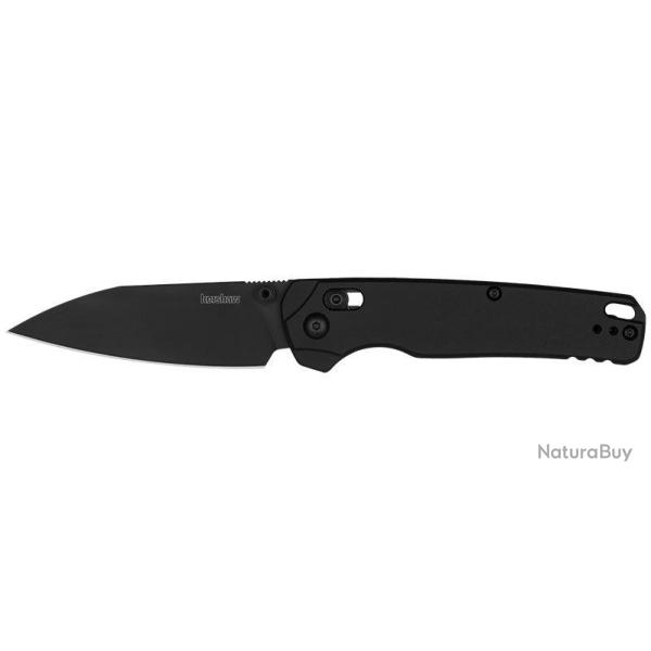 Couteau pliant Kershaw Bel Air XL - Black 6110 acier CPM - Noir