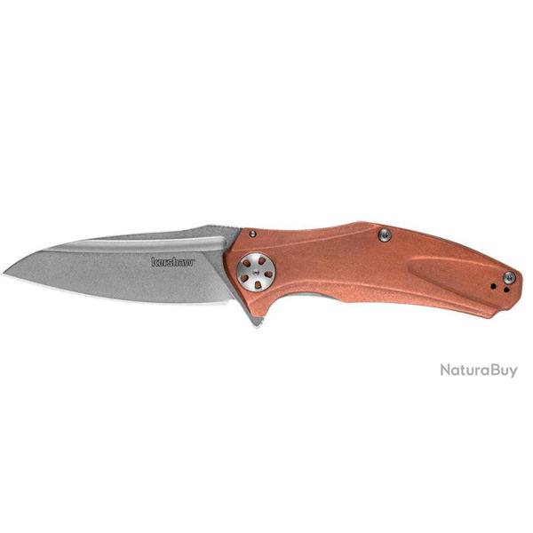 Couteau pliant Kershaw Copper M 7007 acier D2 lame 83 mm - Cuivre