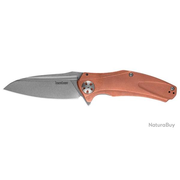 Couteau pliant Kershaw Copper XL 7008 acier D2 lame 94 mm - Cuivre