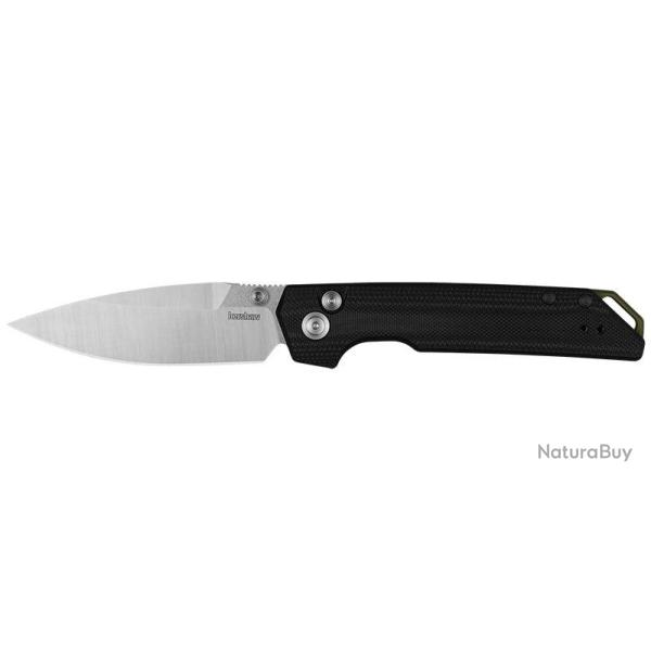 Couteau pliant Kershaw Iridium 88 mm 3038 acier CPM MagnaCut - Noir
