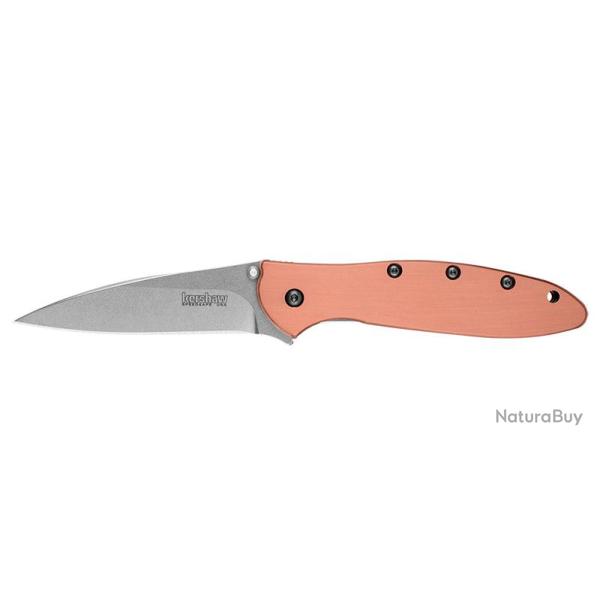 Couteau pliant Kershaw Leek Copper 1660 acier CPM - Cuivre