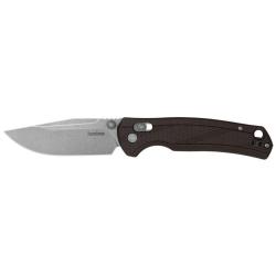 Couteau pliant Kershaw Maneuver 1438 acier 8Cr13MoV lame 80 mm - Marron