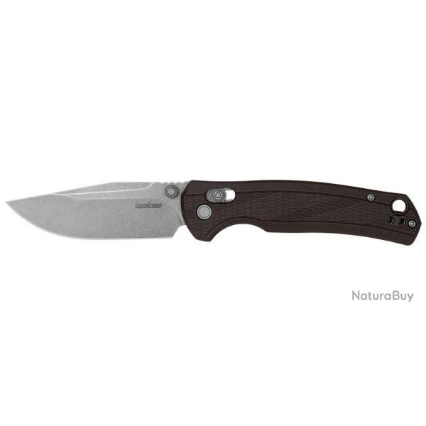 Couteau pliant Kershaw Maneuver 1438 acier 8Cr13MoV lame 80 mm - Marron