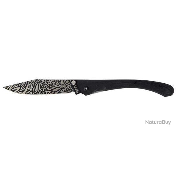 Couteau pliant Lug C63 Animal acier 7Cr17MoV lame 80 mm - Noir