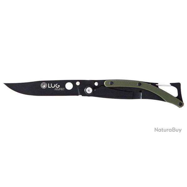 Couteau pliant Lug SP1T SP1TB acier 7Cr17MoV lame 80 mm - Kaki
