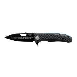 Couteau pliant PDK Engraver's Edition No Evil ASP lame grav&eacute;e - Autre
