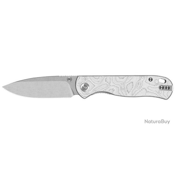 Couteau pliant QSP Ferret 170D1 acier NitroV lame 76 mm - Gris