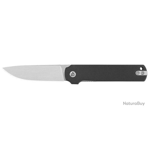Couteau pliant QSP Lark acier 14C28N lame 80 mm lame drop - Noir