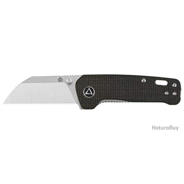 Couteau pliant QSP Penguin Mini acier 14C28N lame 58 mm - Marron