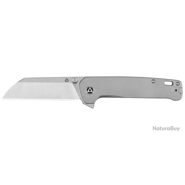 Couteau pliant QSP Penguin plus acier 20CV lame 86 mm - Gris